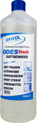 ODES fresh - Antimikrobieller Duftreiniger 1000 ml Kunststoffflasche
