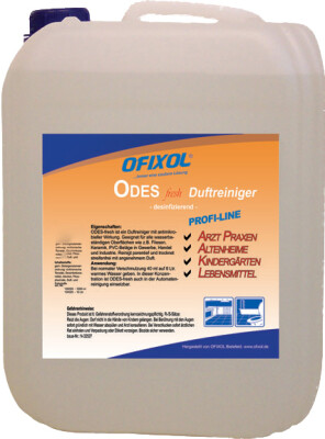 ODES fresh - Antimikrobieller Duftreiniger 10 Liter Kanister