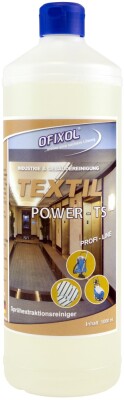 Carpet-spray extraction cleaner Textil Power-TS Profi-Line 1000 ml plastic bottle