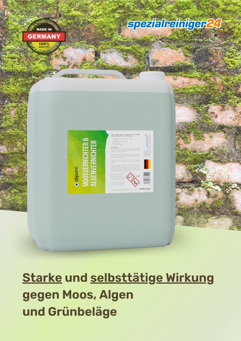 Moosvernichter & Algenvernichter dipure®