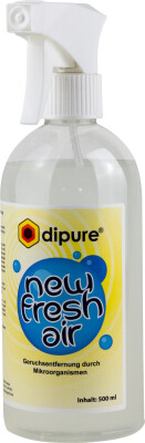 dipure® New Fresh Air Geruchsentferner mit Mikroorganismen 500 ml Sprühflasche