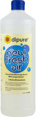 dipure® New Fresh Air Odor neutraliser with microorganisms 1 liter refill-bottle