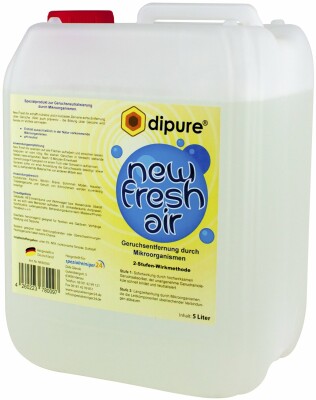 dipure® New Fresh Air Geruchsentferner mit Mikroorganismen 5 Liter Kanister