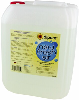 dipure® New Fresh Air Geruchsentferner mit Mikroorganismen 10 Liter Kanister
