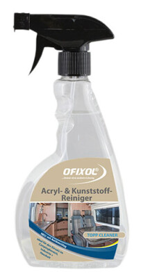 Acrylic & Plexiglass Cleaner 500ml spray bottle