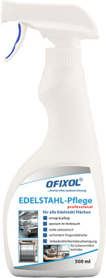 Soin professionnel pour acier inoxydable Vaporisateur à main 500 ml