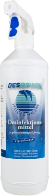 DESOFIXOL Disinfectant (Surface Disinfection) effective against viruses, bacteria, fungi 1000 ml hand spray bottle