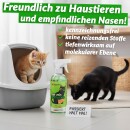 dipure® Katzenurin-Entferner - Bio Urin Attacke - Geruchsentferner mit Mikroorganismen 500 ml Sprühflasche