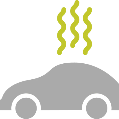 Raucherauto Geruch Illustration