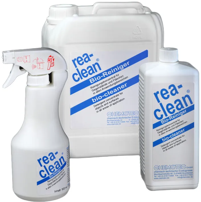 rea-clean® Bio Reiniger in verschiedenen Gebindegrößen